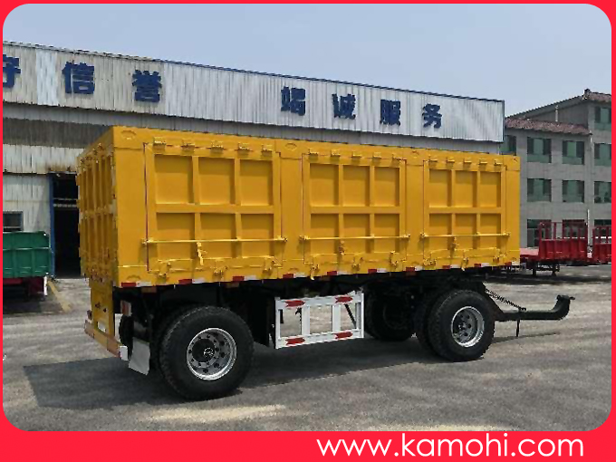 2轴全挂侧翻自卸拖车